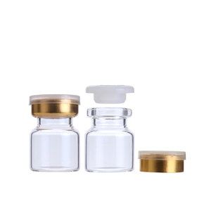 LOW MOQ Amberクリア医学薬剤師ガラスバイアル射出2ミリリットル3ミリリットルホメオパシーボトルとボトルキャップ - Product Image 3