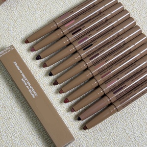 <span class=keywords><strong>Crayon</strong></span> à lèvres de couleur naturelle brun crémeux, couleur durable, haute pigmentation, imperméable, multicolores - Product Image 2