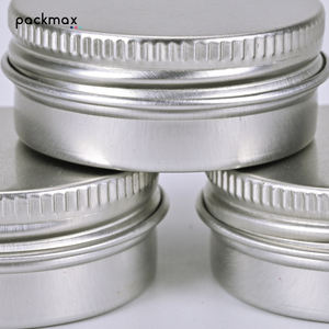 25ml <b>Empty</b> Aluminum Jar for Face Cream Cold Cream Loose Powder Balm - Hand Cream Scrub Tin <b>Box</b> Wholesale - Product Image 3