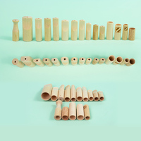 Accessoires pour fumeurs de forme personnalisée, embouts de filtre à cigarettes, embouts de filtre en papier à bouche ronde ou plate, embouts de filtre à cigares en bambou