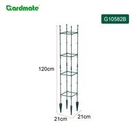 Treillis d'escalade en plastique carré pour plantes grimpantes, légumes, fruits, fleurs, support de plante