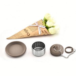 Filtre à fuite de thé en acier inoxydable 304 pour thé à mailles fines à feuilles mobiles - Product Image 3