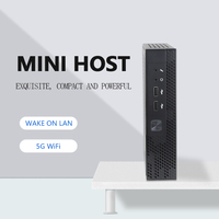 INYUDA komputer Mini Desktop Core I7, generasi 11 dengan RAM 8G DDR4 dan SSD 256G