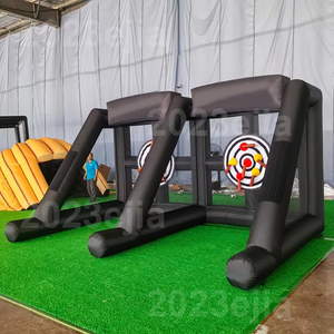 Juego <span class=keywords><strong>de</strong></span> Lanzamiento <span class=keywords><strong>de</strong></span> Hachas Inflable Gigante para Carnaval, Resistente, con Doble Objetivo para <span class=keywords><strong>Alquiler</strong></span> en Eventos - Product Image 3