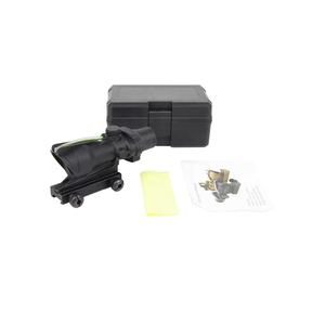 Mira <span class=keywords><strong>Prism</strong></span>ática 4x32 com Fonte de Fibra Metálica, Óptica com Retículo Gravado em Vidro Chevron, Montagem de 20mm para Caça - Product Image 6