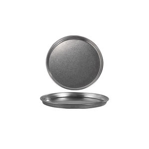 Stainless Steel Round <b>BBQ</b> Plate 304 Non Stick Flat Bottom Large Tray For Food Serving And Grilling - Product Image 3