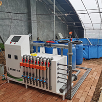 Machine de fertilisation intelligente à pompe intégrée, haute productivité, distribution automatique et uniforme pour l'irrigation goutte à goutte