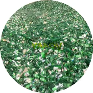 Garrafa de vidro reciclado preço por atacado