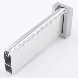 Hot Sale Custom Size Modern Tube <b>Wardrobe</b> Rod with Wall Mount <b>Hardware</b> for Wholesale - Product Image 2