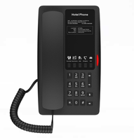 Teléfono IP Fanvil H4W con WiFi de Doble Banda, 2 Cuentas SIP, Audio HD, Ethernet 10/100M, PoE, Teléfono de Escritorio para Hoteles y Negocios