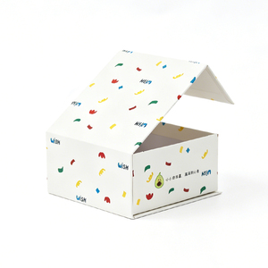 Eco Friendly White Rectangular Paper Cardboard Box with Colorful <b>Print</b> for Macaron and Party Favor Gift <b>Packaging</b> - Product Image 2