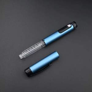 Reusable Metal Skin Care <b>Pen</b> Durable Adjustable Dose Dial Clear Graduations Protective Case Rubber Stopper Sealing Injector - Product Image 3