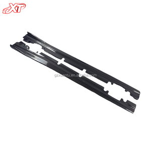 Alerón de labio de extensión de fibra de carbono estilo RZ para <span class=keywords><strong>Mercedes</strong></span> Benz <span class=keywords><strong>CLA</strong></span> clase W117 W176 faldas laterales Bodykit - Product Image 3