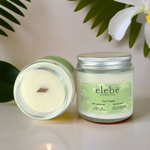 Bougies parfumées en cire de soja de luxe faites à la main avec emballage cadeau pour la décoration de la maison - Product Image 1