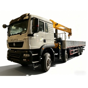Grue sur <span class=keywords><strong>camion</strong></span> de 12 tonnes, moteur Weichai Euro 4 Diesel, transmission 8x4, haute qualité, prix usine, vente chaude pour l'exportation - Product Image 5