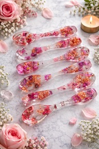 Offre Spéciale : Ensemble de Cuillères de Service en Résine Décoratives pour Salade, Riz, Curry, Pâtes – Idéal pour la Cuisine et les Cadeaux – Disponible chez Best Rice - Product Image 4