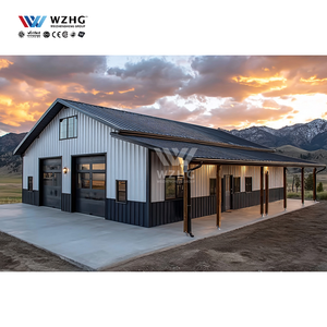 Hangar en acier portable, bâtiments métalliques à vendre, matériaux de construction utilisés pour les hangars - Product Image 1