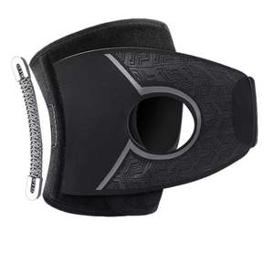 Genouillères de sport antidérapantes à compression avec logo personnalisé pour le basketball et le fitness - Product Image 2