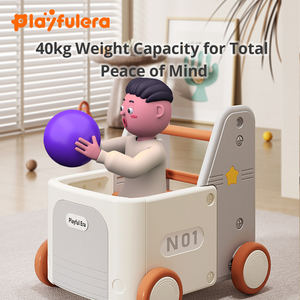 Camionnette porteur en plastique HDPE écologique Playful Era pour tout-petits avec rangement pour livre d'images, pour une utilisation sécurisée de 6 à 96 mois - Product Image 3