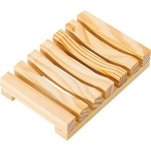 Juego de Cinco Piezas de Bambú para Baño, Moderno y Sencillo, con Jabonera Ovalada Natural, Venta Directa de Fábrica - Product Image 1