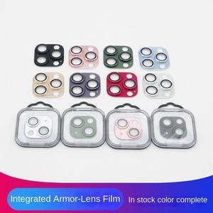 Coque de Téléphone Mobile Armor pour Apple 15Pro avec <span class=keywords><strong>Film</strong></span> de Protection d'Objectif Intégré Eagle Eye et Autocollant d'Objectif Intégré - Product Image 4