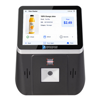 Escáner de Códigos de Barras de Autoservicio, Verificador de Precios con Pantalla Táctil para Hoteles Comerciales, Verificador de Códigos QR de 8 Pulgadas
