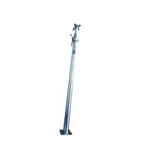 Poutre en acier pour coffrage galvanisé support de trépied stable réglable béton Andaimes poteaux d'étaiement accessoires en acier