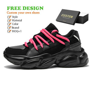 Chaussures Sneaker Marque Privée Marque personnalisée Logo de la marque Homme Zapatillas Mujer Tennis Chaussures épaisses Cuir Toile <span class=keywords><strong>Snea</strong></span> décontracté - Product Image 2