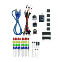 Kit de Iniciación OKY1028-1 con Sensores, LED y Pantalla LCD para Aprendizaje de Electrónica