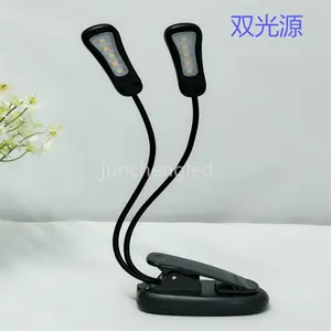 Newest fashion style good quality cheap price clip book reading Bedroom Flexible LED USB Rechargeable Book Reading Light