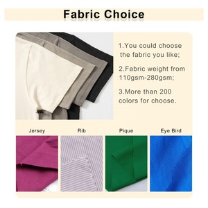 เสื้อยืดคอกลมสะพายไหล่ทรงหลวมสำหรับผู้ชายผ้าคอตตอนหนักผ้าฝ้ายออกแบบโลโก้ได้ตามต้องการ100% ปรับแต่งได้ - Product Image 2