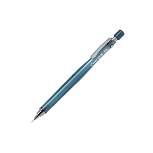 Crayon mécanique HPS-30R 0.3 0.4 0.5 0.7 0.9 mm, corps en plastique transparent moleté, plusieurs couleurs pastel claires, léger - Product Image 6