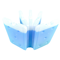 Bloc de glace réutilisable en plastique rigide transparent de 1200 ml - 18, en matériau HDPE non toxique, pour congélateur, bloc de glace en gel pour l'extérieur