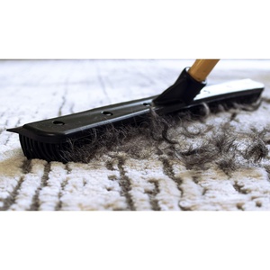 Escobilla de ducha de lujo negra mate con mango de aluminio y hoja de silicona, limpiador de suelos y herramientas de limpieza de vidrios para ventanas - Product Image 2