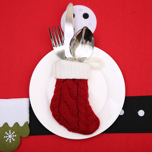 <span class=keywords><strong>Chaussettes</strong></span> de Noël modernes en coton pour décorations cadeaux, mini <span class=keywords><strong>chaussettes</strong></span> de Noël, design Père Noël, sac cadeau bonbons, sapin de Noël - Product Image 3