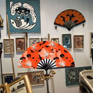 Éventails pliants élégants en soie, style art populaire musical, cadeau de mariage, en bambou avec motif peint et gravé, nouveau, personnalisé, 33 cm - Product Image 3