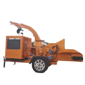 Broyeur de branches d'orchard multifonctionnel mobile essence-électrique pour broyer toutes sortes de pailles d'arbres et de déchets de bois - Product Image 5
