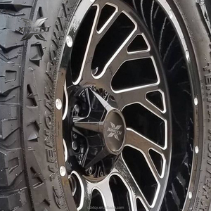 Llantas de camión grandes forjadas XINGTU, ruedas para <span class=keywords><strong>Dodge</strong></span> para <span class=keywords><strong>Ram</strong></span> para Ford GMC 22x10 22x12 24x10 24x12 24x14 26x12 26x14 26x16 28x16 30x16 - Product Image 4