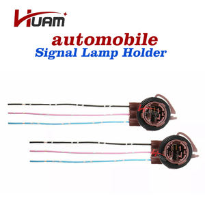 3156 3157 coche LED intermitente luz freno bombilla enchufe arnés adaptador arnés 2 piezas conjunto - Product Image 3