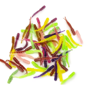 T-Bait Weihai Vente en gros Leurres souples artificiels de 4,5 cm pour la pêche à la perche, au marlin, au tilapia et en rivières, en plastique souple - Product Image 4