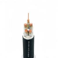 Câble d'alimentation WDZBN-YJY 0.6/1kV 4x50+1x25mm² en cuivre XLPE LSZH à faible émission de fumée et sans halogène pour hôpitaux