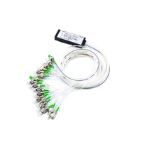 ISEELINK MEMS Anahtarı 1x2 1x4 1x8 2x2 1290 ~ 1650nm FTTH 5G POE Ağ Ekipmanları için LC/SC/FC Bağlantı Noktası 3 Yıl Garanti