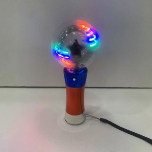 Bacchetta Magica Luminosa a Forma di Palla, Giocattolo LED Rotante Lampeggiante, Bacchetta Luminosa a Sfera Girevole in Plastica per Feste di Compleanno per Bambini - Product Image 5
