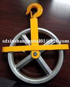 Roue de poteau d'échafaudage de 12 pouces avec <span class=keywords><strong>poulie</strong></span> - Product Image 2