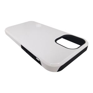 Custodia per cellulare 3D a sublimazione bianca all'ingrosso 2024, custodia a 2 strati per iPhone <span class=keywords><strong>11</strong></span> <span class=keywords><strong>Pro</strong></span> Max, 12 <span class=keywords><strong>Pro</strong></span> Max, 16 <span class=keywords><strong>Pro</strong></span> Max - Product Image 1