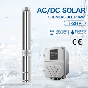 <span class=keywords><strong>Pompe</strong></span> à eau submersible <span class=keywords><strong>solaire</strong></span> AC/DC haute pression <span class=keywords><strong>pour</strong></span> le jardinage et les pompes de forage - Product Image 1