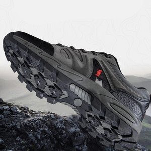 Nuove Scarpe Sportive da <span class=keywords><strong>Uomo</strong></span> Traspiranti Antiscivolo Impermeabili in Pelle Stile Stivali Casual Scarpe da Corsa per Escursionismo all'Aperto - Product Image 5