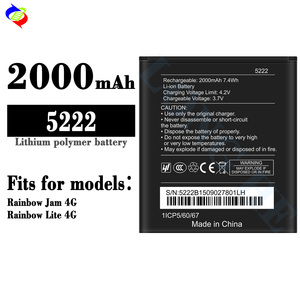 Nouvelle conception de batterie 5222 pour téléphone portable <span class=keywords><strong>WIKO</strong></span> Rainbow Jam 4G Rainbow <span class=keywords><strong>Lite</strong></span> 4G - Product Image 2
