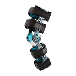 E-Life E-KN099ヒンジ付き膝ブレース装具膝ブレース調整可能な脚スタビライザー術後損傷サポート