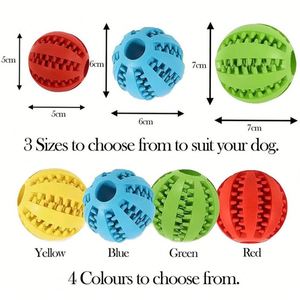 Jouet à mâcher interactif en caoutchouc écologique JY pour chiots et petits animaux avec fonction de nettoyage des dents - Product Image 3
